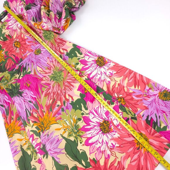 NEW Max Mara Coccole Puff Sleeve Dress Soft Girl Floral Cottagecore Coquette 0 - Picture 4 of 8